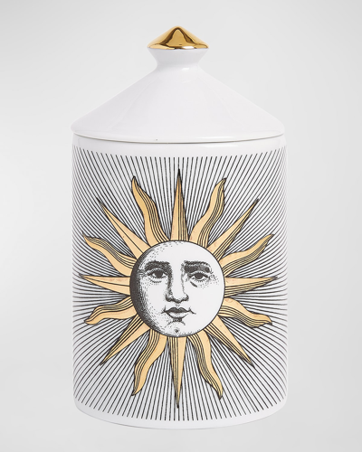 Fornasetti Scented Candle Small Soli/sun In White