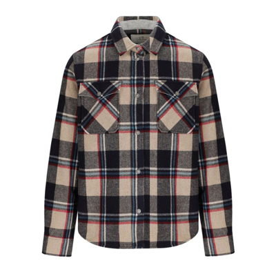 Woolrich Checked Buttoned Shirt In Multi