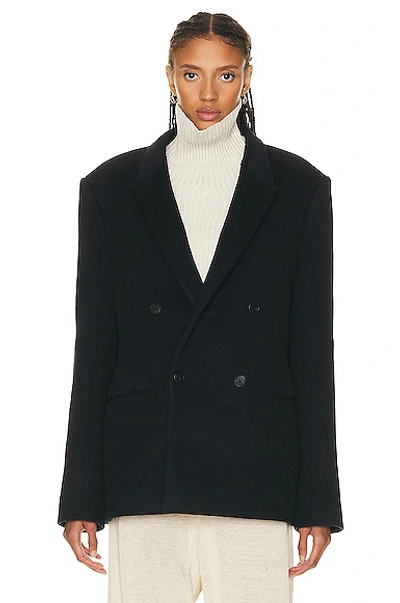 The Row Wilsonia Jacket In Dark Navy