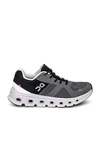 On Cloudrunner Sneakers In Eclipse/black