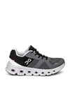 On Women's Cloudrunner Training Sneakers In Eclipse & Black