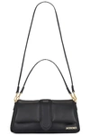 Jacquemus Le Bambimou Leather Shoulder Bag In Black