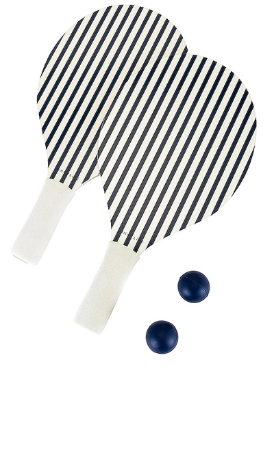 Sunnylife The Resort Beach Paddle Set – 海滨蓝 In Navy