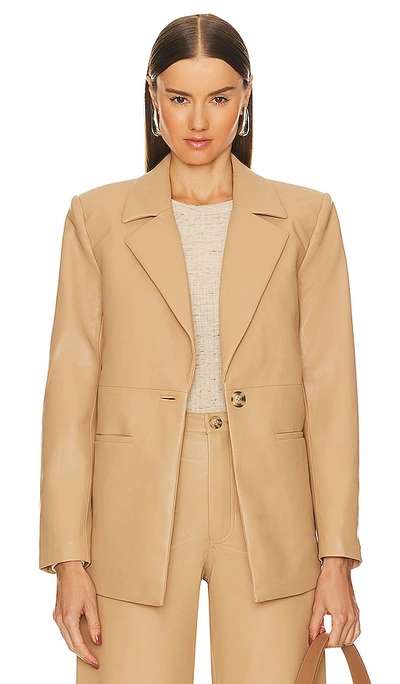 Song Of Style Shilo Blazer In Beige