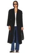 Anine Bing Quinn Coat In Black