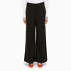 MARNI MARNI BLACK WOOL PALAZZO TROUSERS