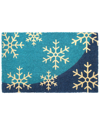 Master Weave Snowflake Coir Doormat