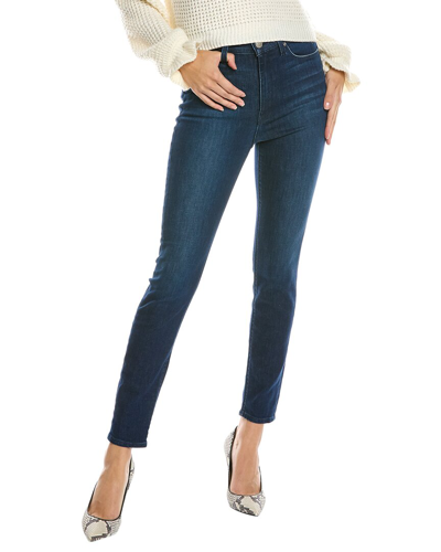 Hudson Jeans Shallow High-rise Straight Ankle Jean In Blue