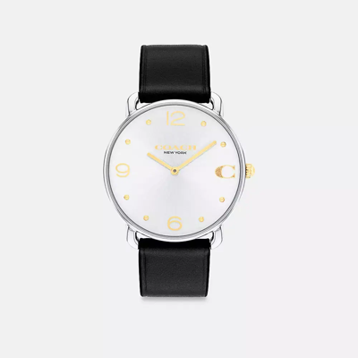 Coach Elliot Watch, 36mm In Black