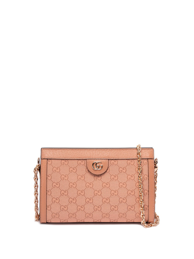 Gucci Ophidia Gg Chain-strap Shoulder Bag In Pink