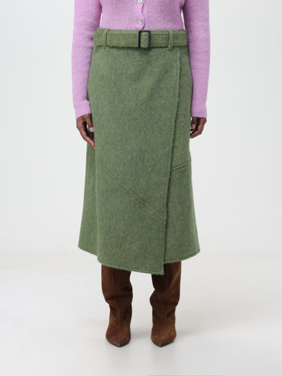 Wood Wood Skirt  Woman In Green