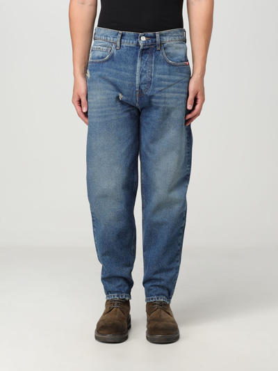 Amish Jeans  Men Color Blue