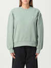Carhartt Sweatshirt For Woman I032643 Glassy Teal Silver In Water