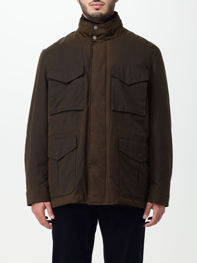 Baracuta Jacket With Logo In Green