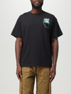 Brain Dead The Now Movement Printed T-shirt In Black