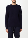 C.p. Company Sweater C. P. Company Men Color Blue In Blue