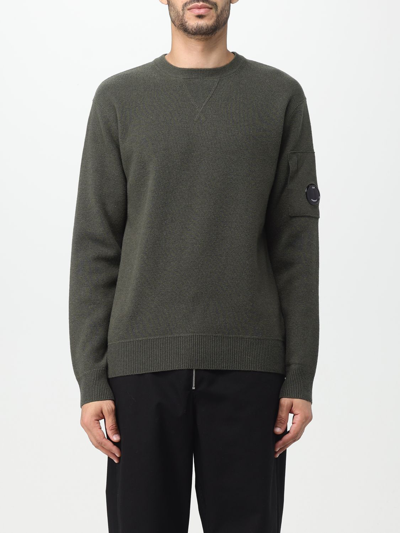 C.p. Company Sweatshirt  Men Color Green In Green