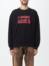 Aries Jadoro Black Sweatshirt In Black