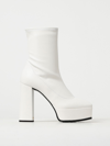Giuseppe Zanotti Flat Ankle Boots  Woman In White