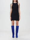 Courrèges Dress  Woman Color Black In Black