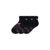 Bombas Merino Wool Blend Running Quarter Sock 3-pack In Black