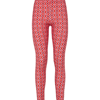 La Doublej Leggings In Sugar Rush Red