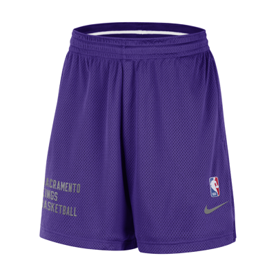 Nike Sacramento Kings  Men's Nba Mesh Shorts In Purple