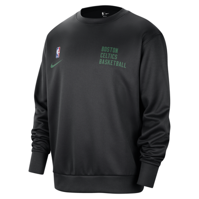 Nike Boston Celtics Spotlight  Men's Dri-fit Nba Crew-neck Sweatshirt In Black