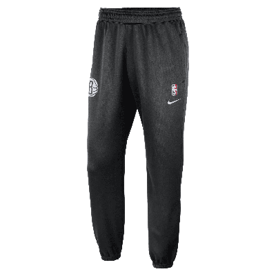 Nike Brooklyn Nets Spotlight  Men's Dri-fit Nba Pants In Black
