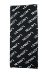 Lanvin Men Scarf In Black