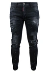 Dsquared2 Men Skater Jean In Black