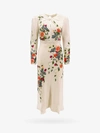 Saloni Claudia Dress In Multicolor