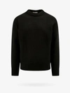 Lemaire Boxy Knit Sweater In Black