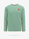 Comme Des Garçons Play T-shirt In Green