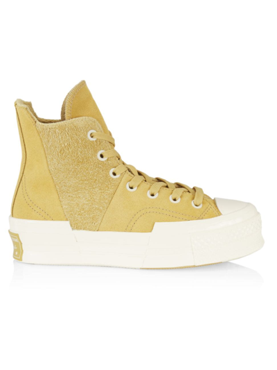 Converse Women's Chuck 70 Plus Suede High-top Trainers In Dunescape