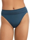 Warner's No Pinching. No Problems. Hi-cut Brief In Deep Teal