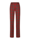 ALESSANDRA RICH ALESSANDRA RICH CHECKED STRAIGHT LEG TROUSERS