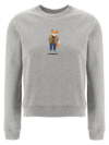 MAISON KITSUNÉ MAISON KITSUNÉ FOX PRINTED CREWNECK SWEATSHIRT