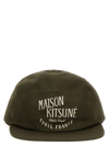 MAISON KITSUNÉ MAISON KITSUNÉ LOGO PRINTED BASEBALL CAP