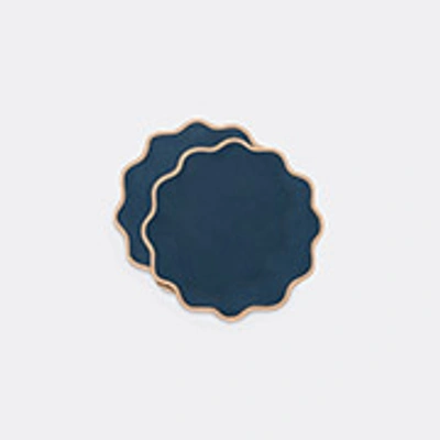 La Doublej Table Linens Blue Uni