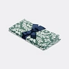 La Doublej Table Linens Green Uni In Green