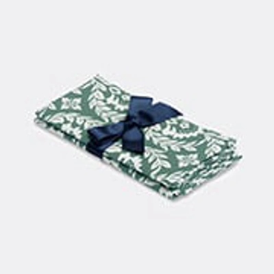 La Doublej Table Linens Green Uni