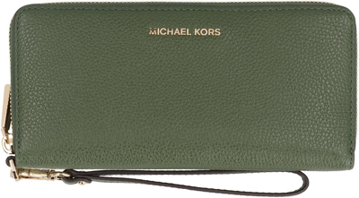 Michael Michael Kors Zip In Green