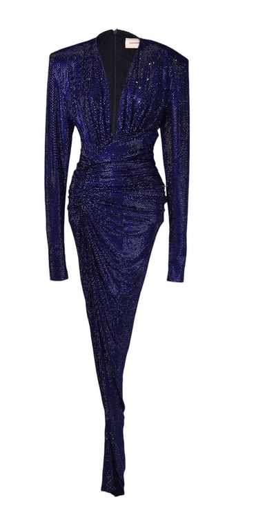 Alexandre Vauthier Dress  Woman In Blue
