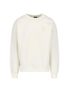 Mackage White Jersey Julian Sweatshirt In White