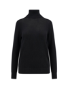 Michael Kors High-neck Wool Sweater In Black