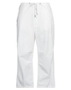 Darkpark Woman Pants White Size M Cotton