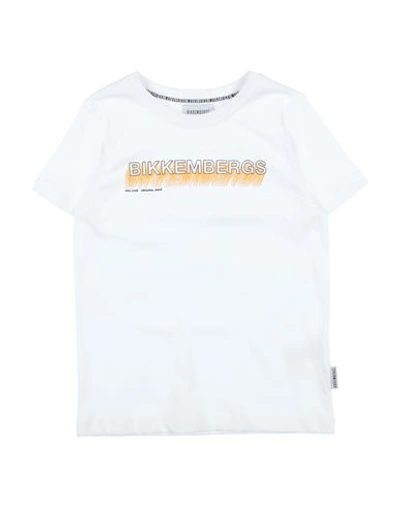 Bikkembergs Babies'  Toddler Boy T-shirt White Size 4 Cotton