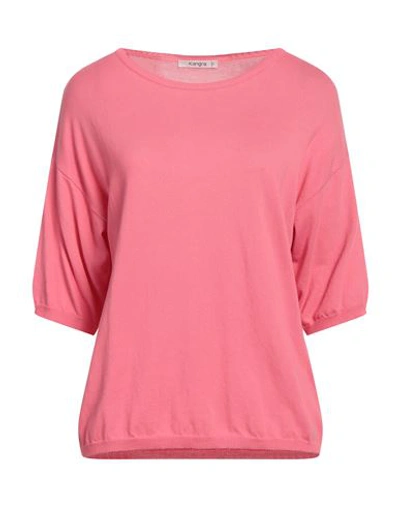 Kangra Cashmere Kangra Woman Sweater Pink Size 4 Cotton