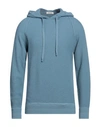 Crossley Man Sweater Pastel Blue Size Xxl Wool